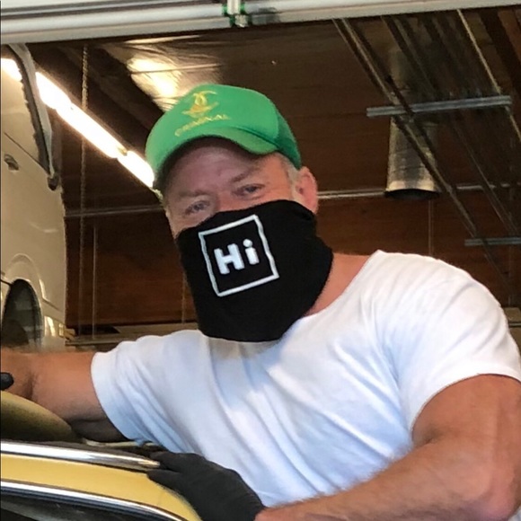 “Hi” Monogrammed Face Mask 😷. - Picture 2 of 2